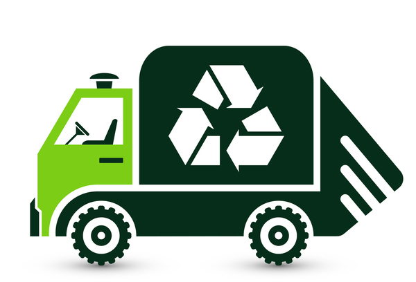 recycling truck icon